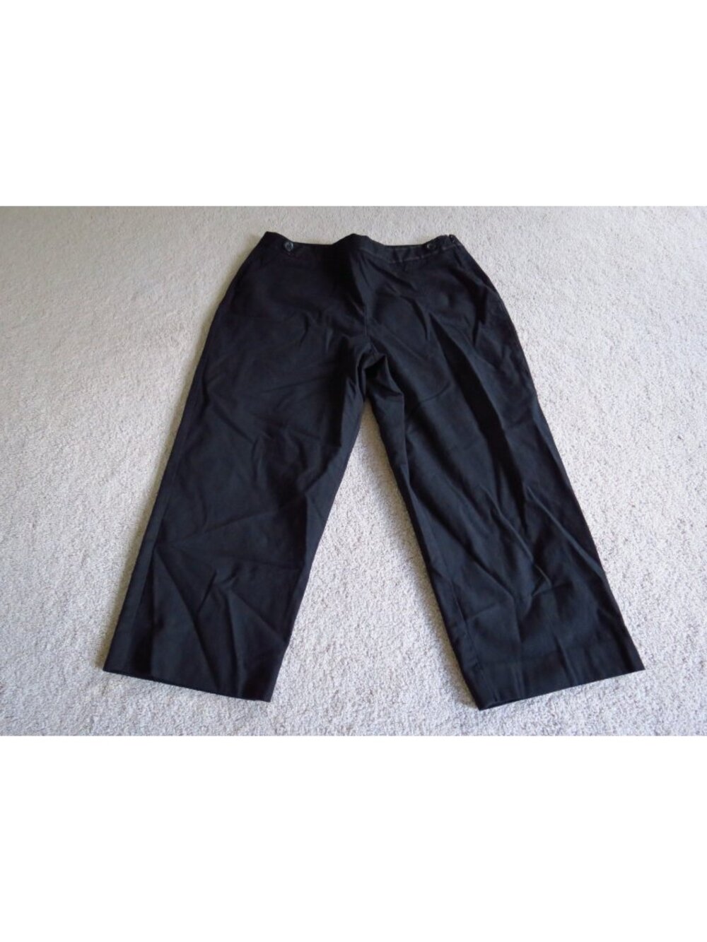 Women's Talbots Black Stretch Pants Size 14